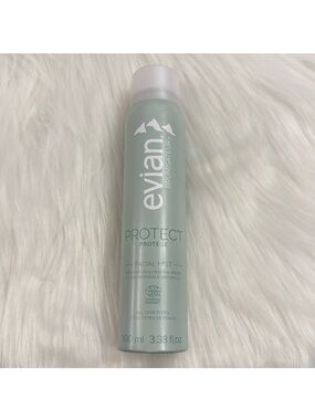 Evian Mineral Spray Protect Facial Mist with Natural Mineral Water